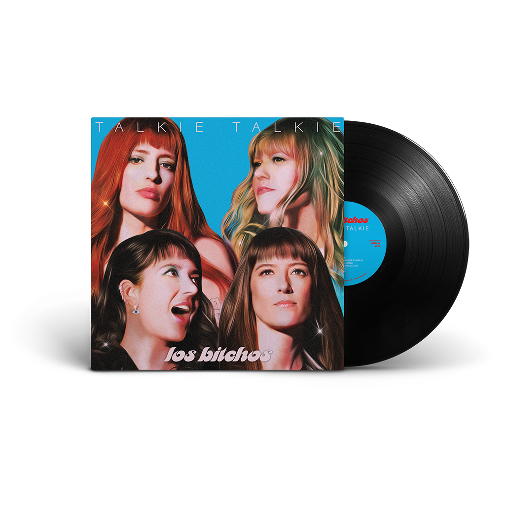 Los Chrismos Red & White Vinyl EP + Talkie Talkie Black Vinyl + Chrismos Sweatshirt Cherry Red