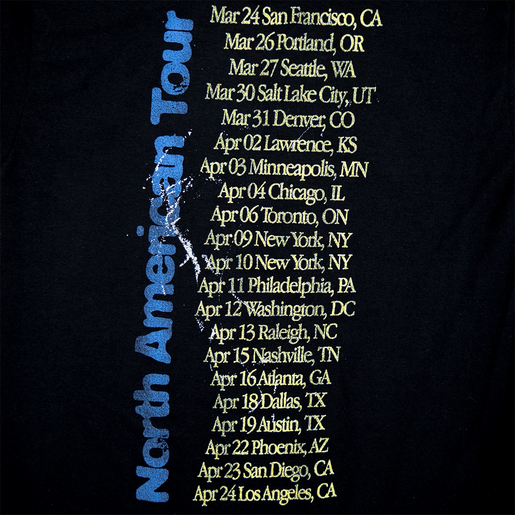 2026 North American Black Tour Tee