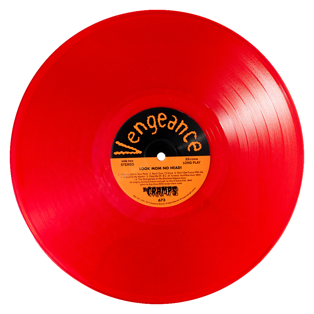 Look Mom No Head! - 12" Metallic Red Vinyl