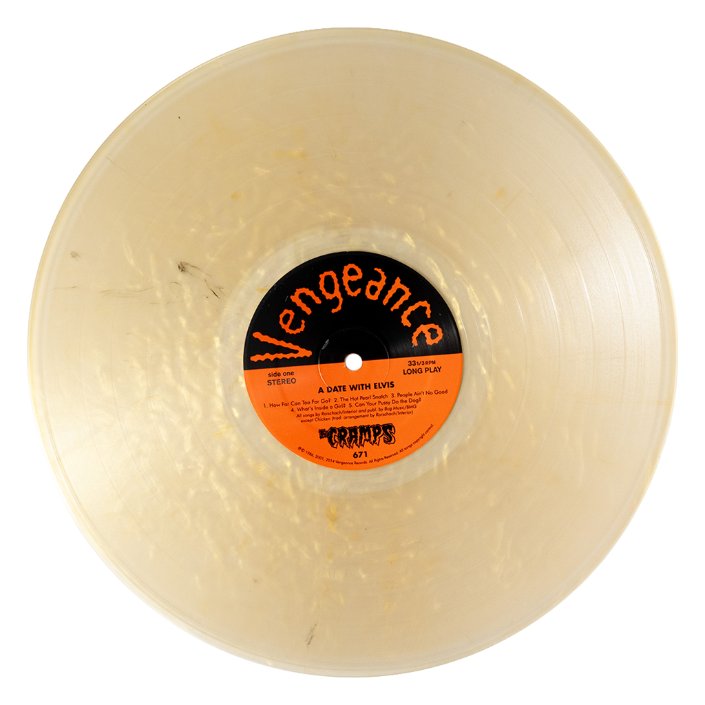 A Date With Elvis - 12" Metallic Gold Vinyl