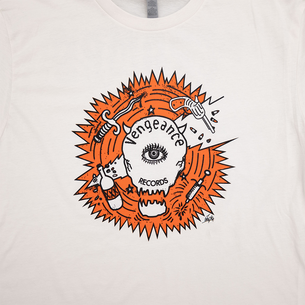 Vengeance Records White T-Shirt