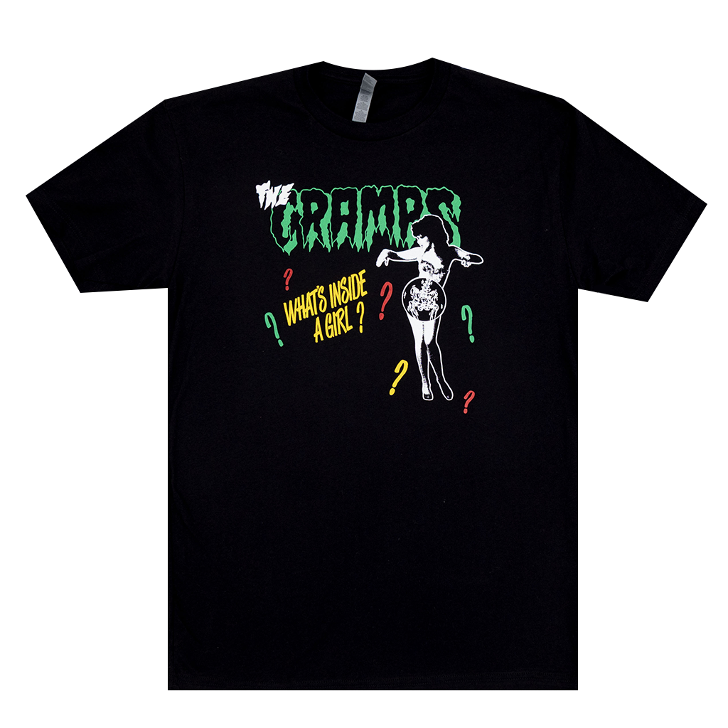 What's Inside A Girl Black T-Shirt