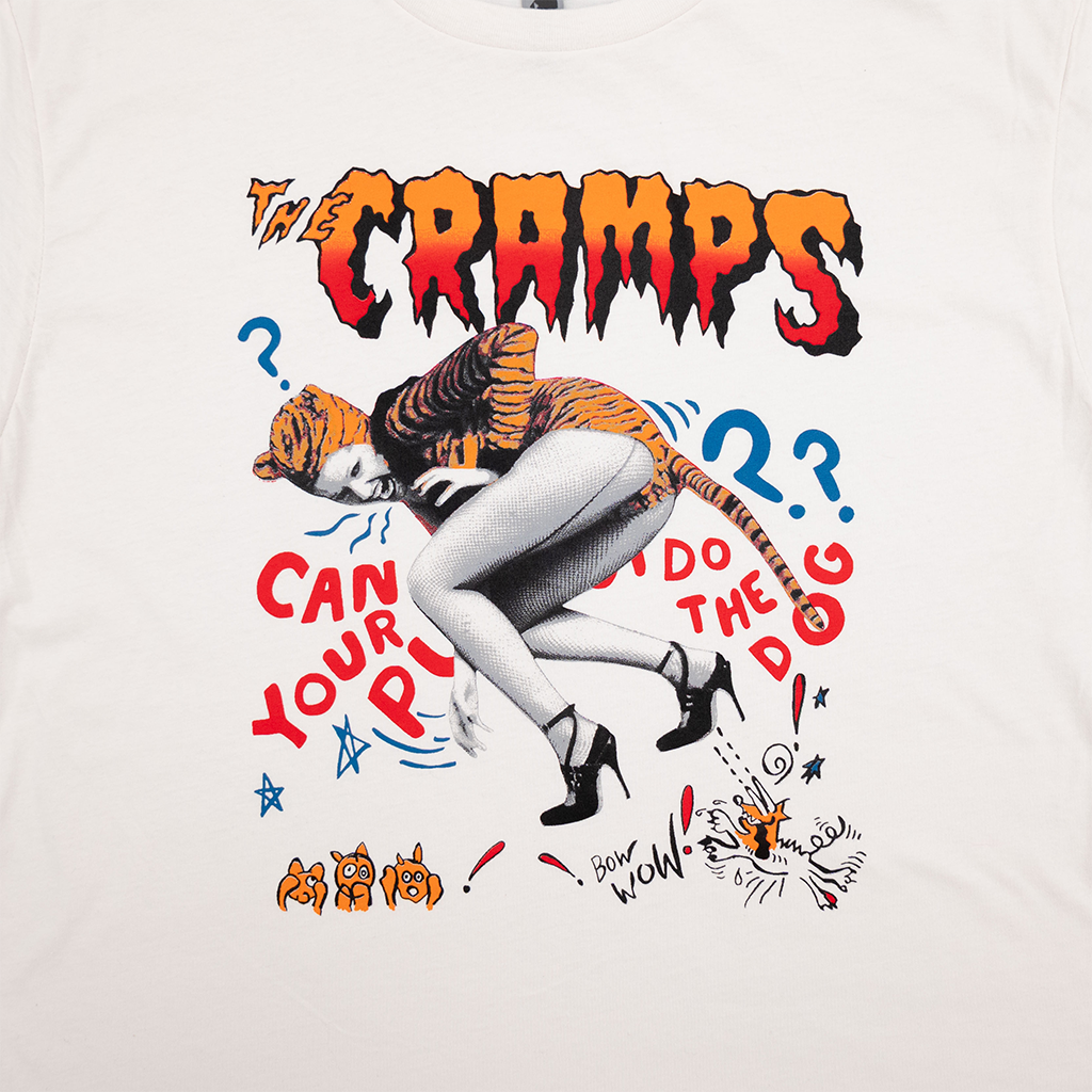 Can Your Pussy Do The Dog White T-Shirt