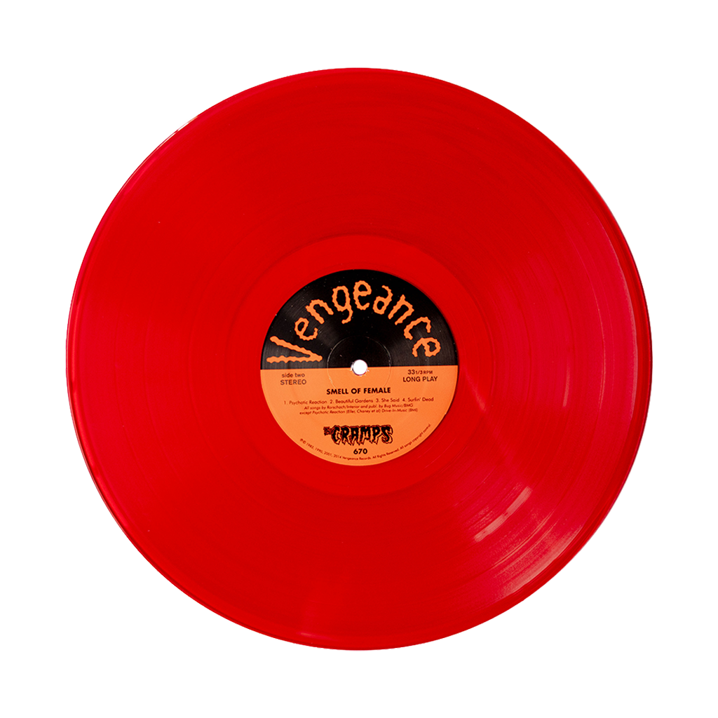 Smell Of Female - 12" Transparent Red Vinyl