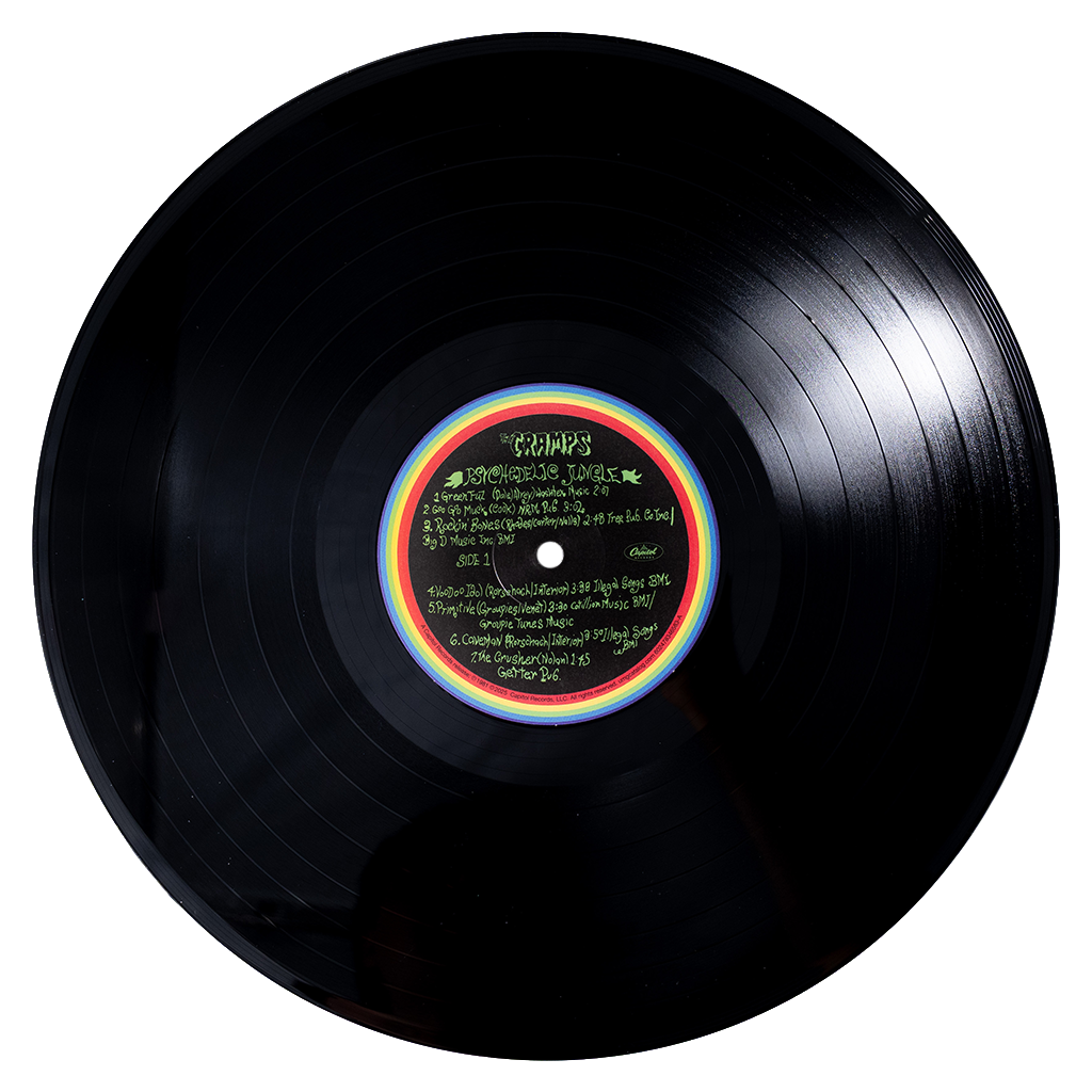Psychedelic Jungle Black Vinyl