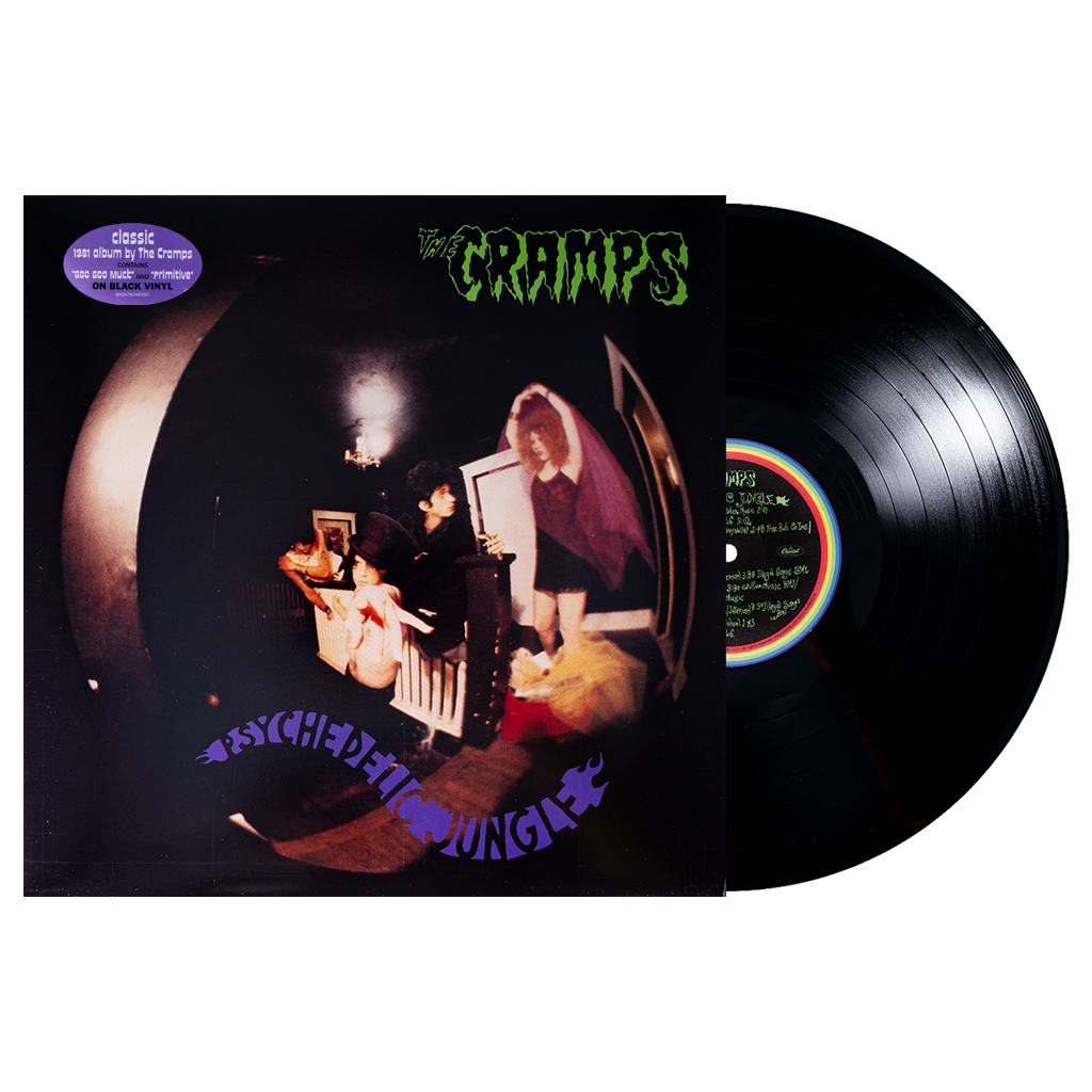 Psychedelic Jungle Black Vinyl
