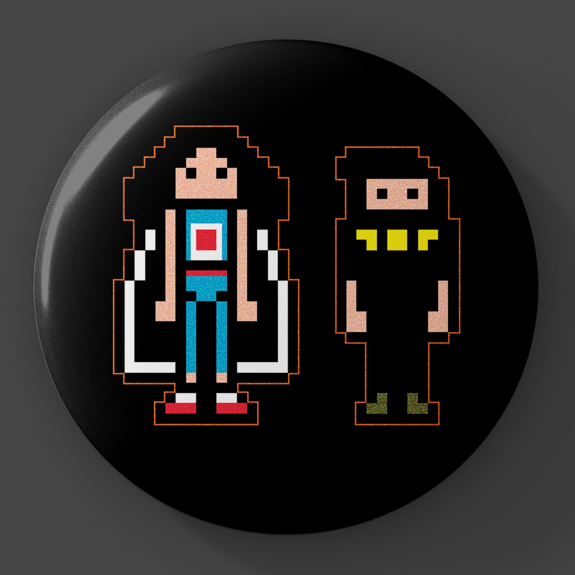 NSP Pixel Art 3-Inch Button