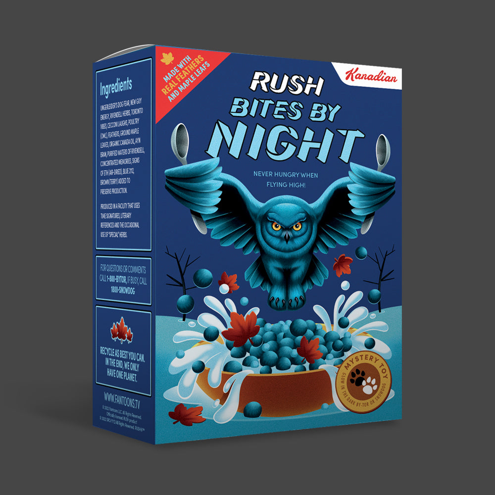 Bites By Night Decorative Cereal Box