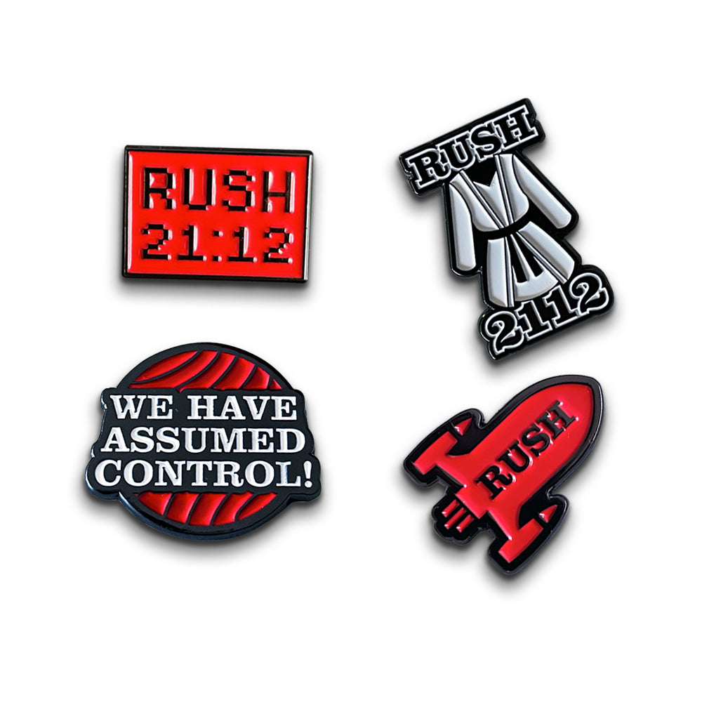 RUSH ENAMEL PIN COLLECTION - SERIES 1 BUNDLE