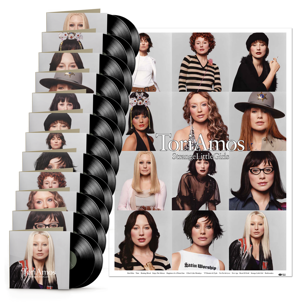 Tori Amos - Strange Little Girls 25th Anniversary Vinyl Bundle