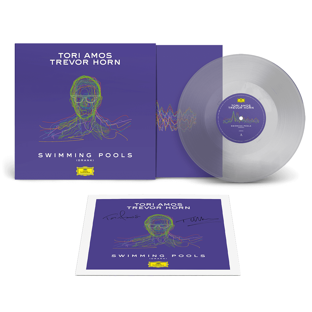 Signed Tori Amos & Trevor Horn Swimming Pools (Drank) - 10" Clear Vinyl