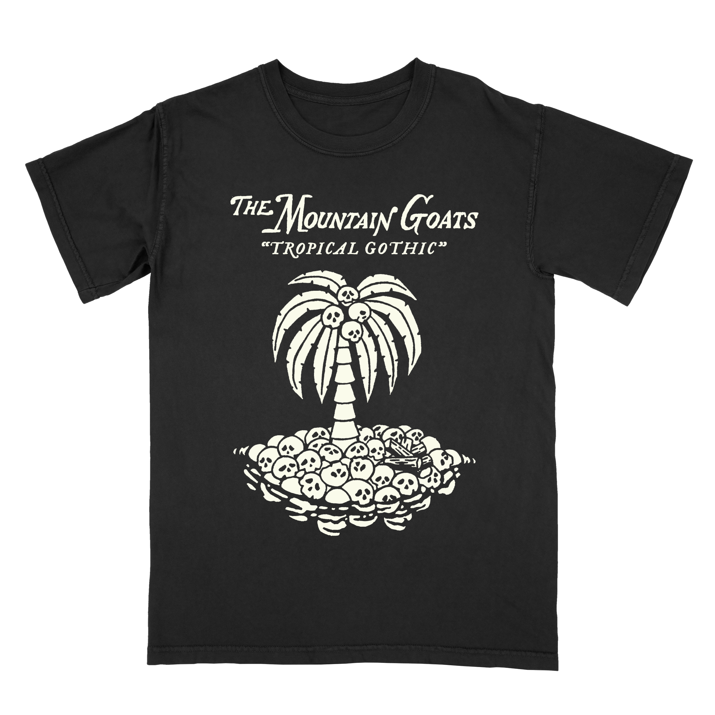 Tropical Goth Black T-Shirt