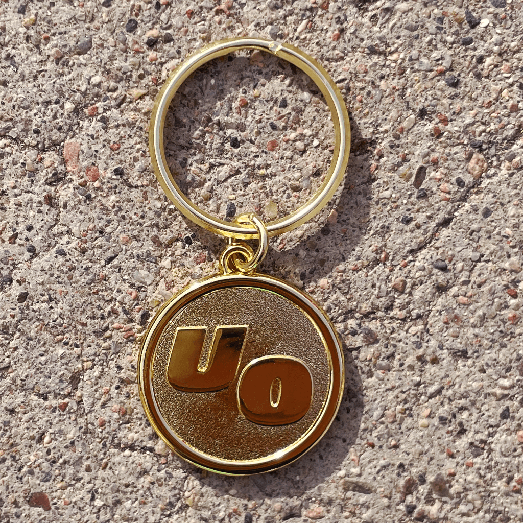UO Gold Keychain