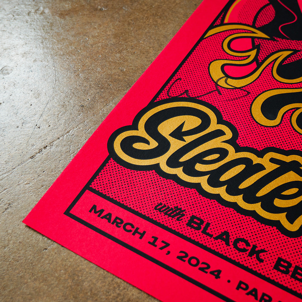 Signed Paradise Rock Club Devil Poster