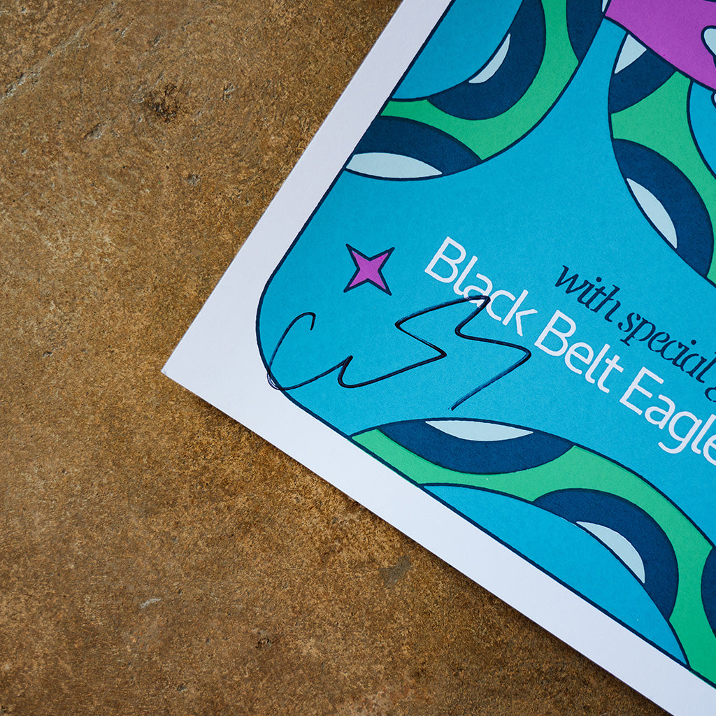 Signed Racket NYC Poster