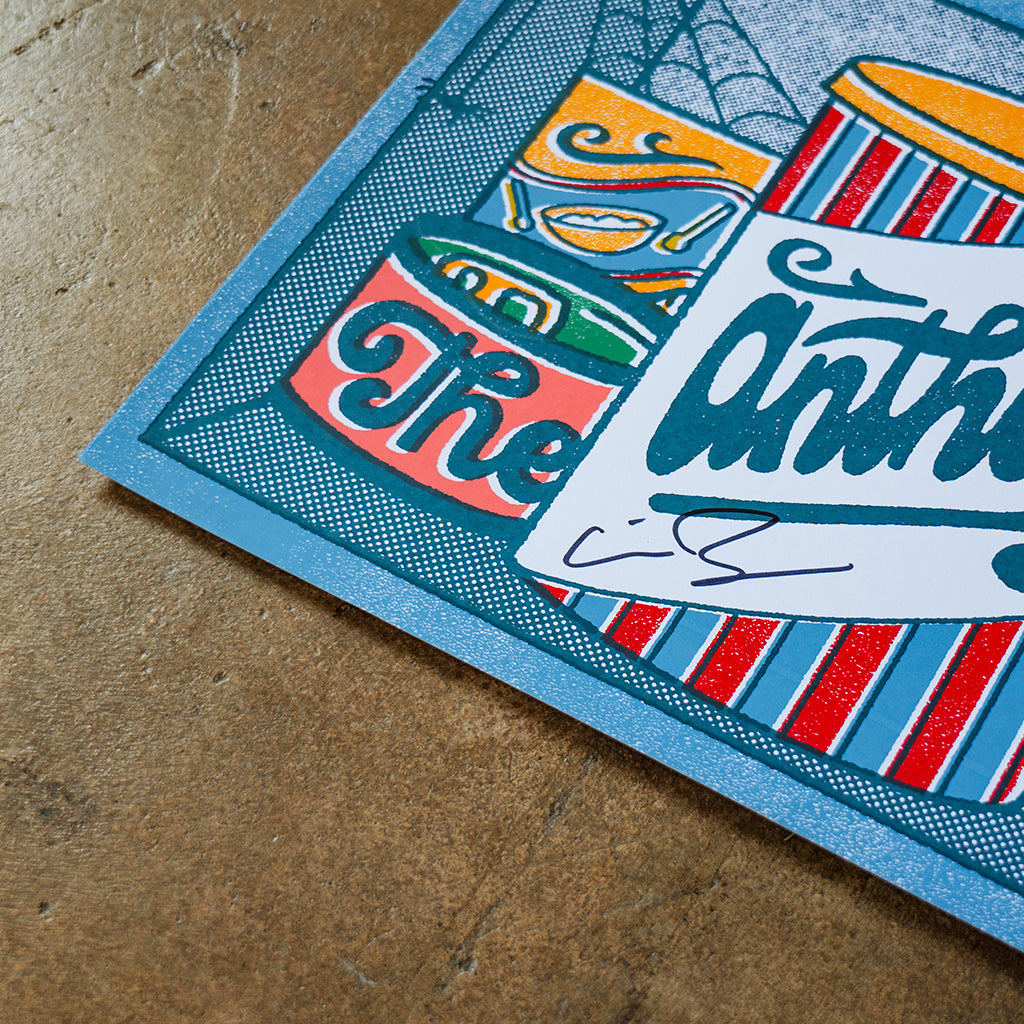 Signed Anthem DC Poster