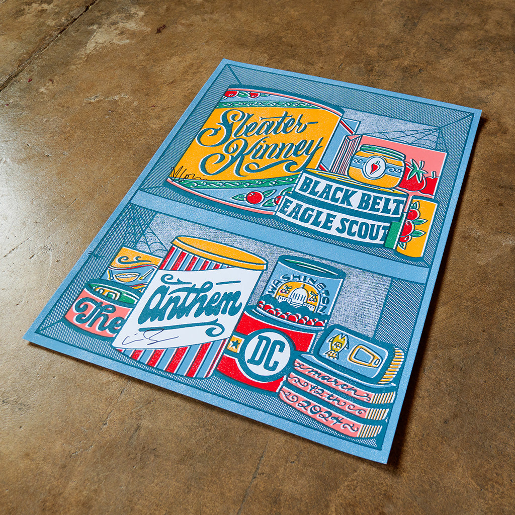 Signed Anthem DC Poster