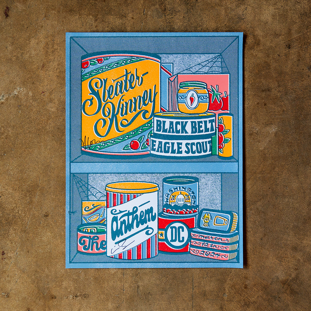 Signed Anthem DC Poster