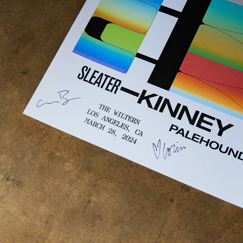 Signed Wiltern Poster