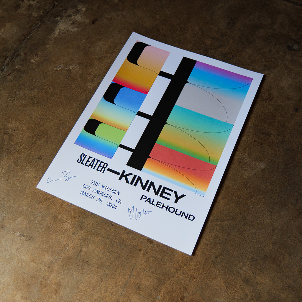 Signed Wiltern Poster