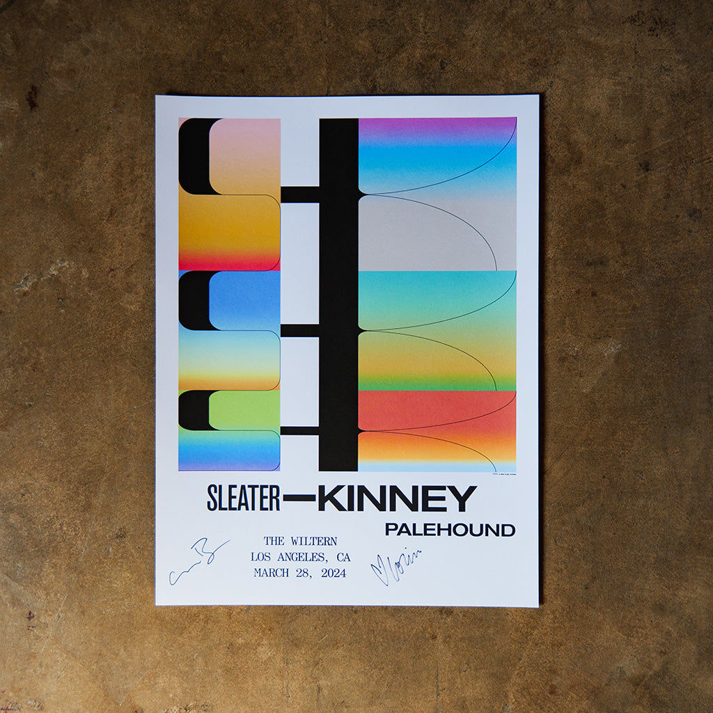 Signed Wiltern Poster