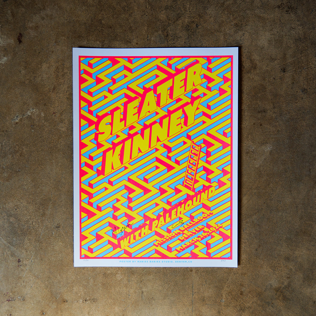 Signed Mission Ballroom Poster