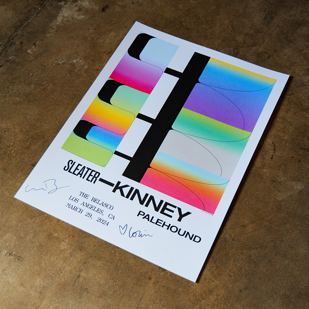 Signed Belasco Poster