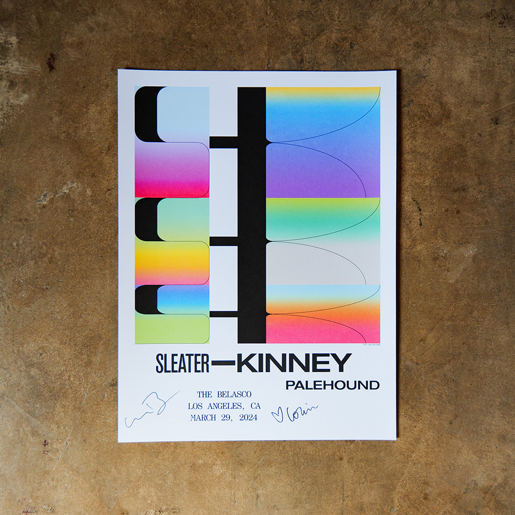 Signed Belasco Poster