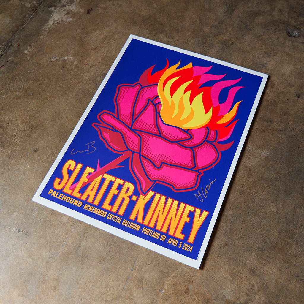 Signed McMenamins Crystal Ballroom Poster