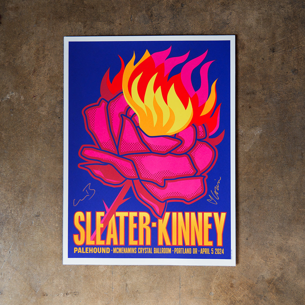 Signed McMenamins Crystal Ballroom Poster