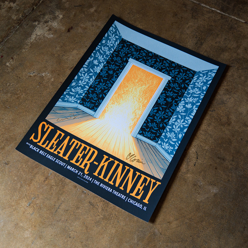 Signed Riviera Theatre Poster