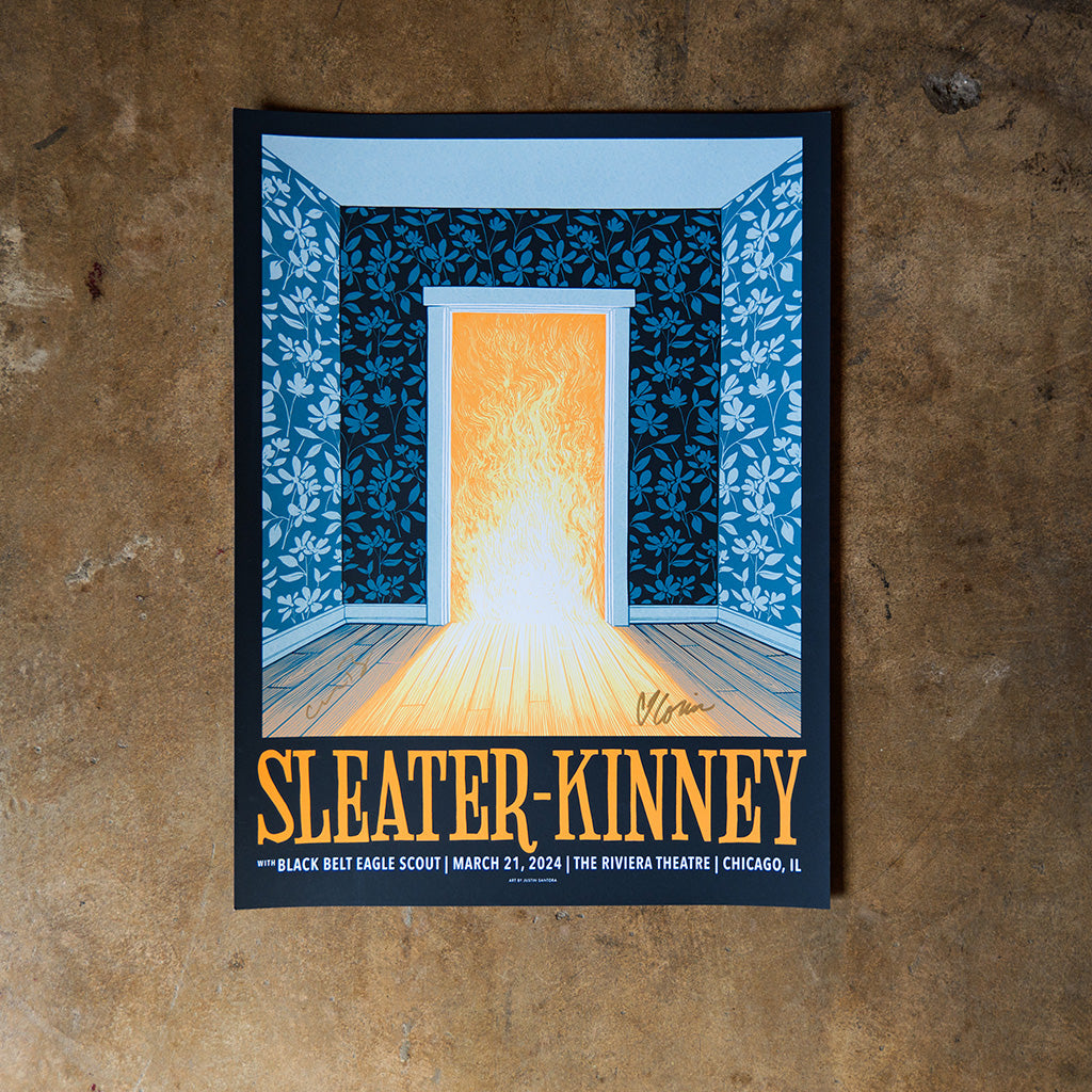 Signed Riviera Theatre Poster