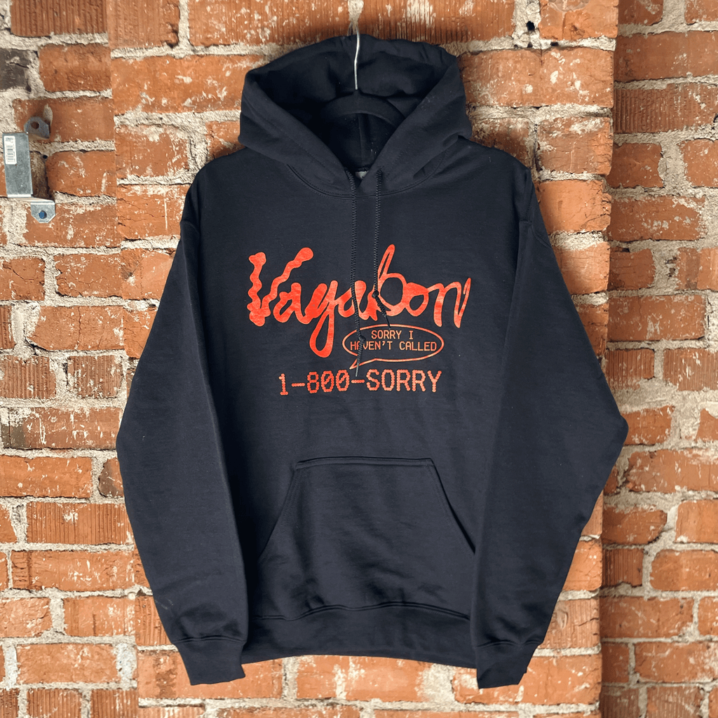 1-800-SORRY Black Hoodie