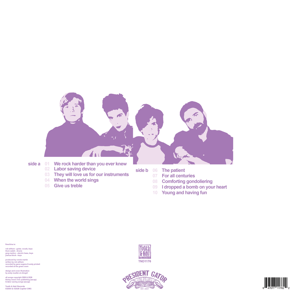Fine China - When The World Sings 12" LP - 25th Anniversary Reissue