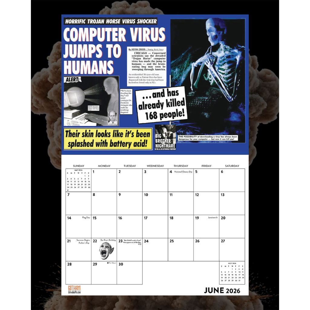 2026 Apocalypse Calendar