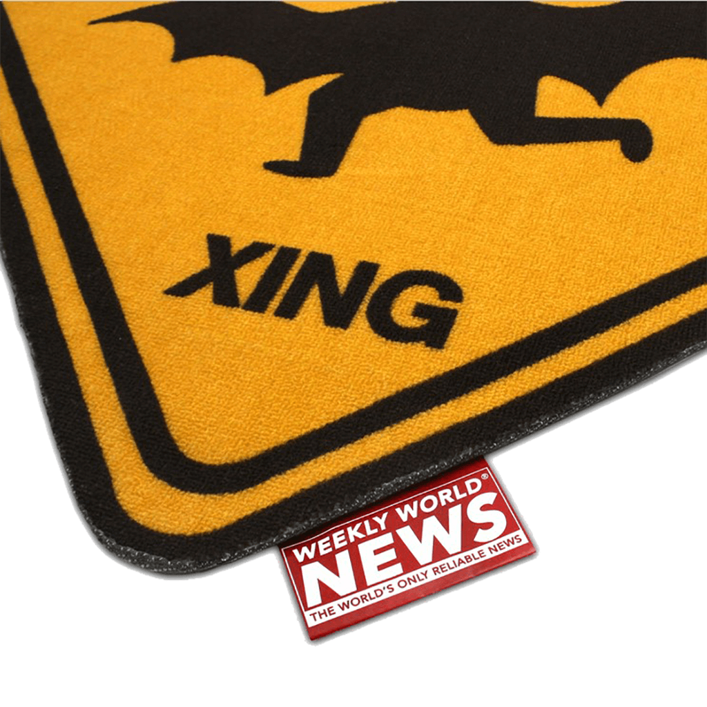 Bat Boy Crossing Rug