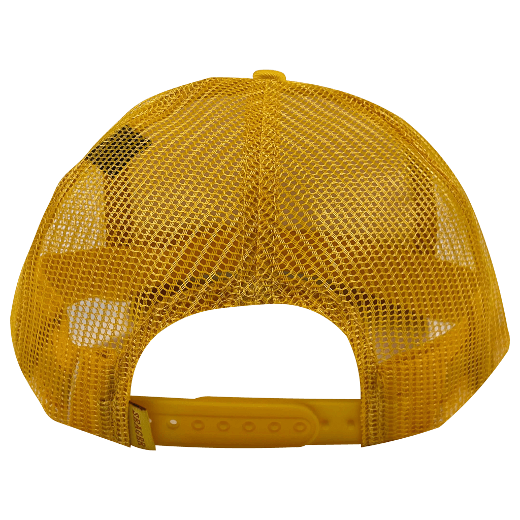 El Arroyo Sign Foam Mesh Golden Yellow Trucker Hat