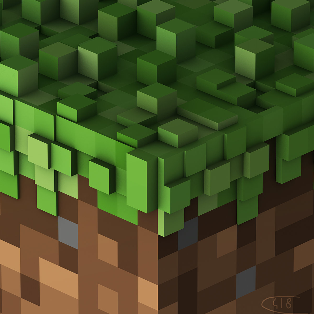 Minecraft Volume Alpha - 12" Green Vinyl