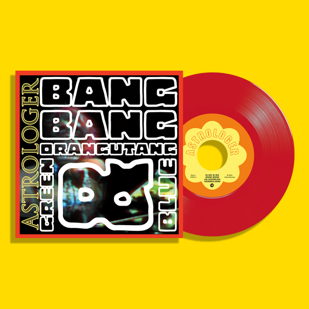 Bang Bang Orangutang / Green & Blue - 7" Red Vinyl