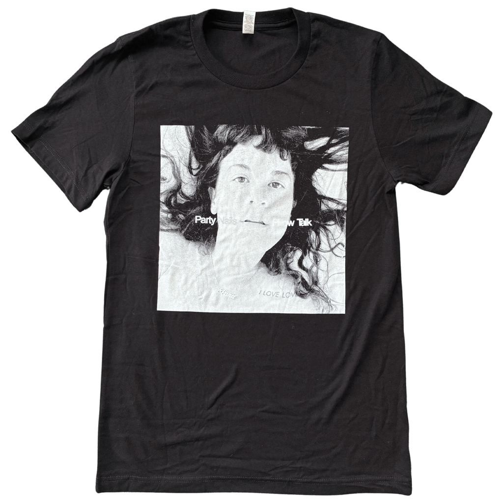 Pillow Talk (B&W) Black T-Shirt