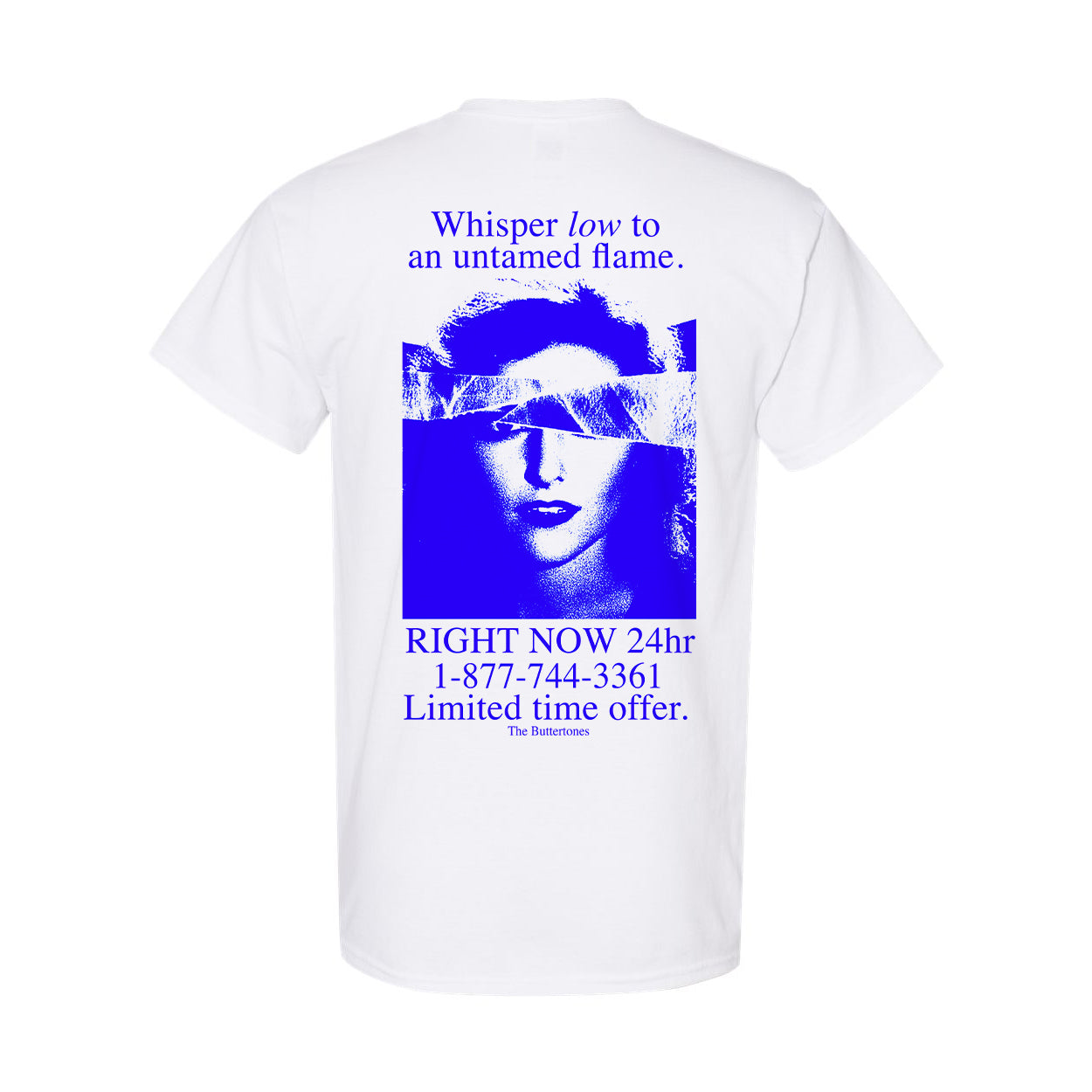 PHONE CALL TEE WHITE