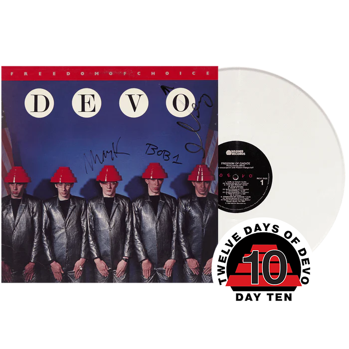 Freedom Of Choice - Signed 12" White Vinyl