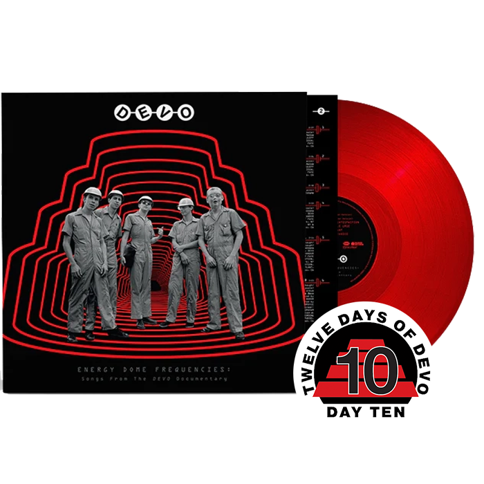 Energy Dome Frequencies Bundle - Signed Insert + 12" Red Vinyl