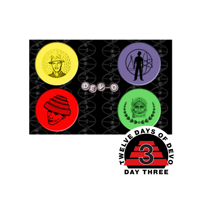 Devo Pin & Button Set