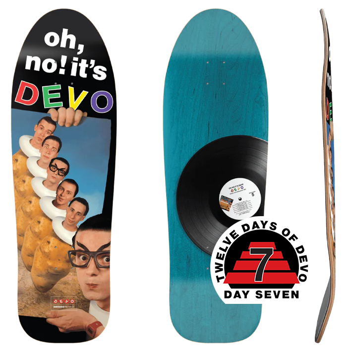 Oh No! It's Devo Skate Deck