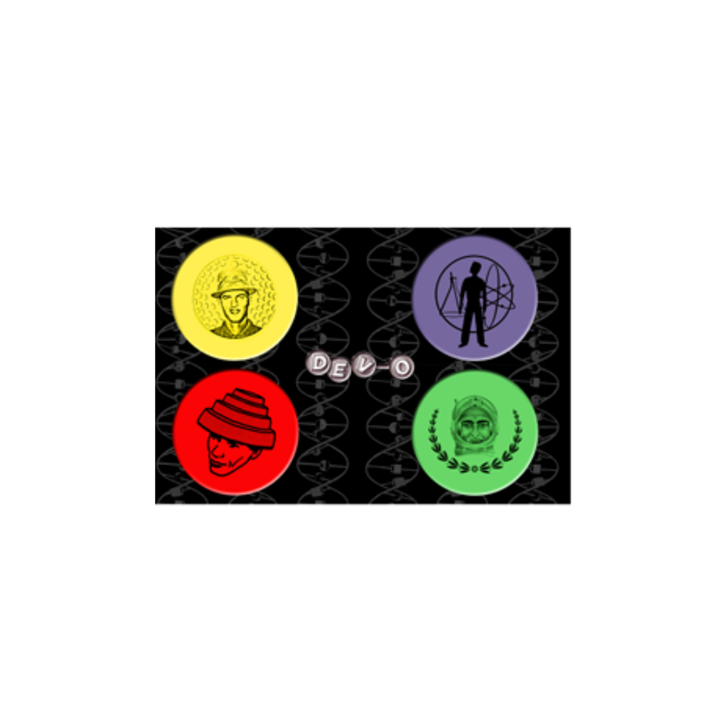 Devo Pin & Button Set