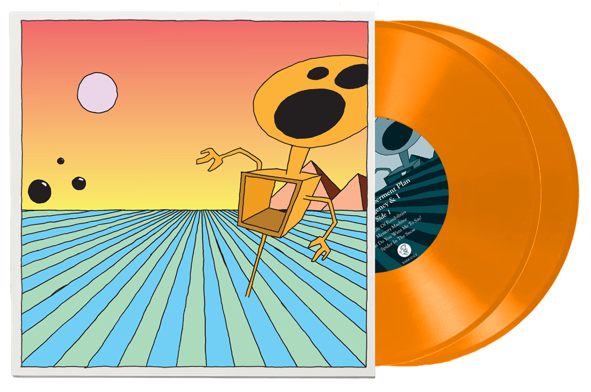 Emergency & I Vinyl + E&I Black T-Shirt + Die Cut Sticker Sheet