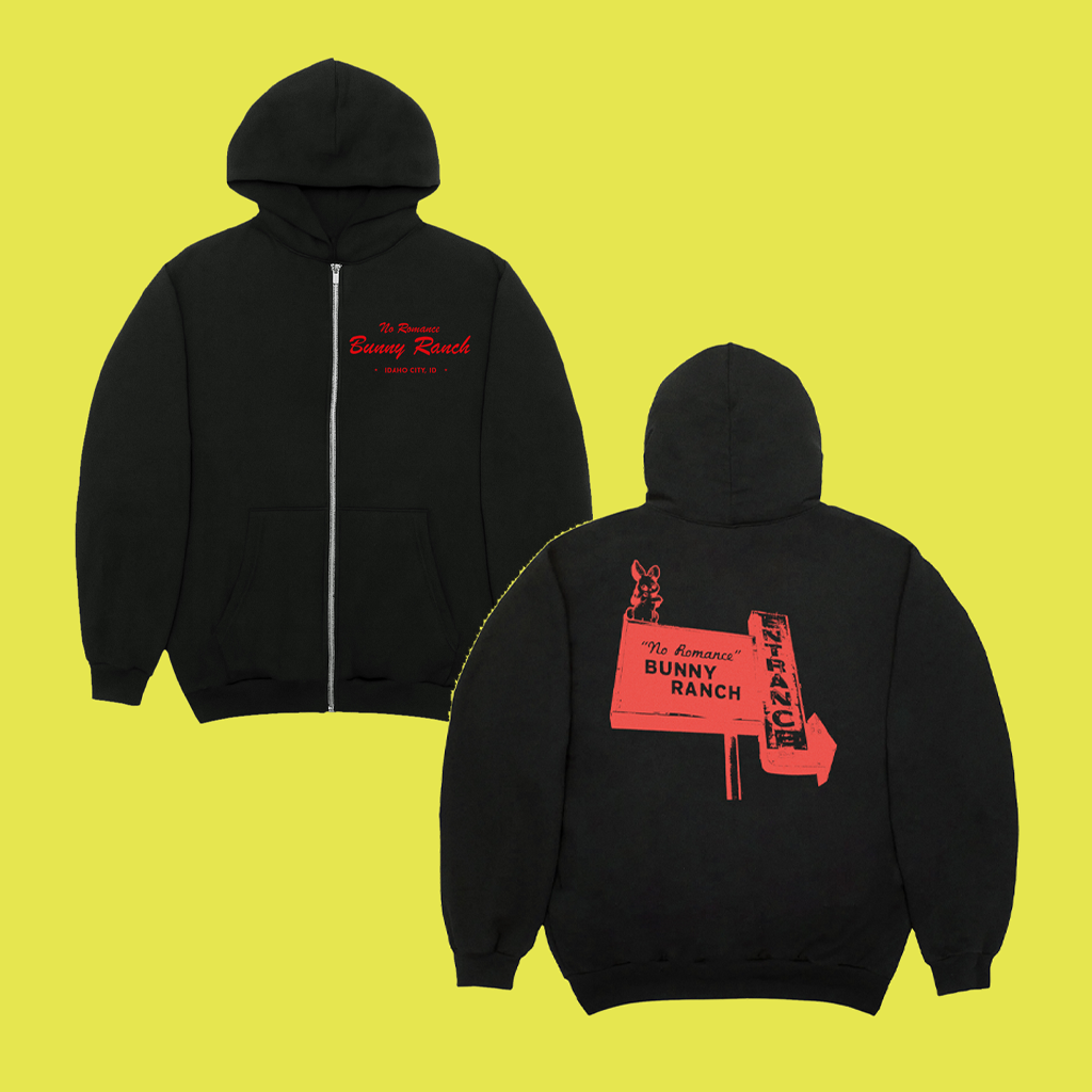 Bunny Ranch Zip-Up Hoodie