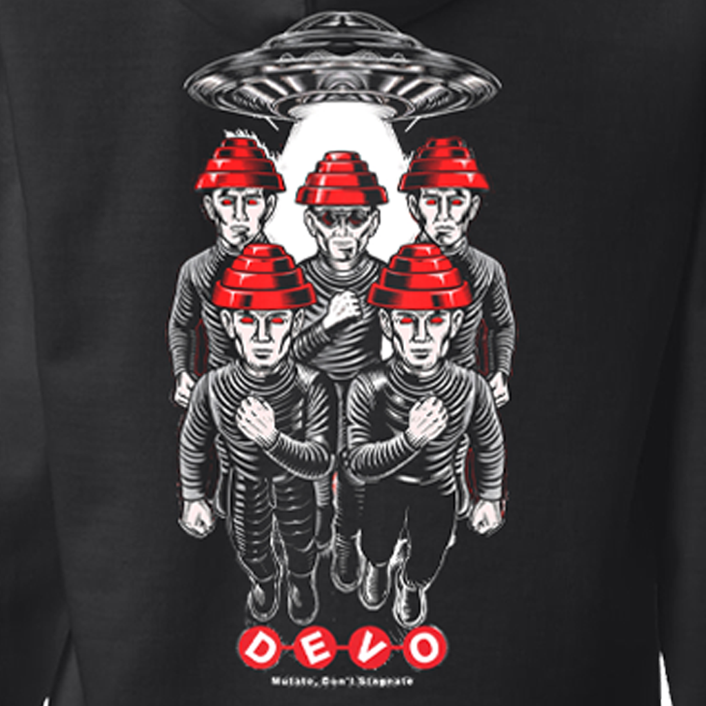 Mutate Black Zip-up Hoodie