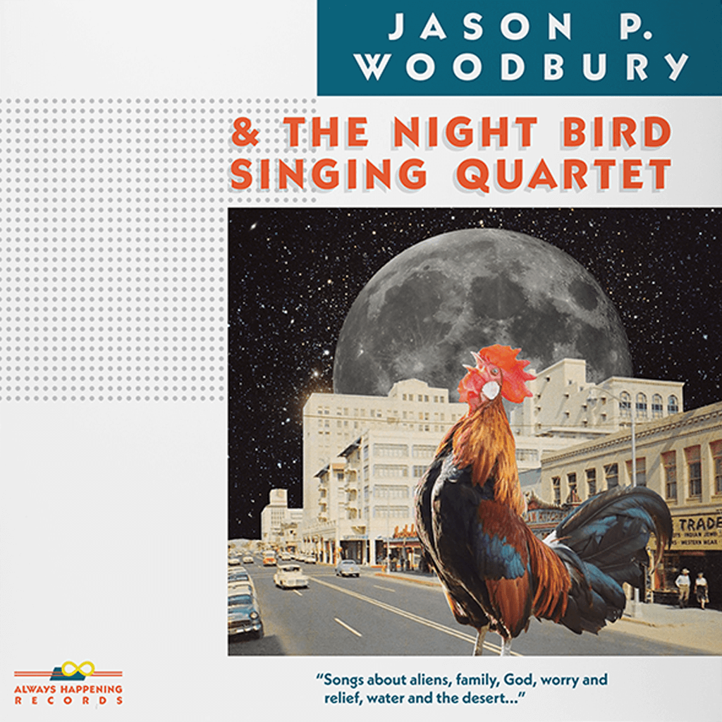 Jason P. Woodbury & The Night Bird Singing Quartet - 12" Black Vinyl